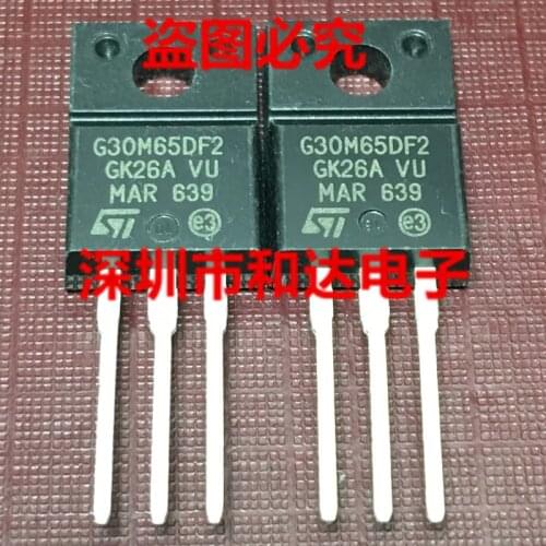 STGF30M65DF2 GF30M65DF2 TO-220F