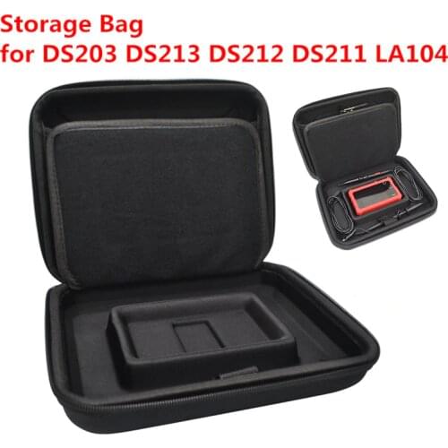 Storage Bag Protective Case Cover for MINI Nano DSO213 DS213 DS203 DS211 DS212 LA104 Digital Oscilloscope DS 213 212 Portable