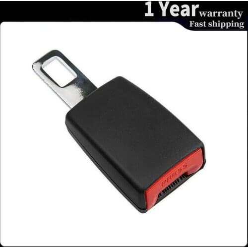Car SeatBelt Clip Extender Safety Seat Belt Lock Buckle Plug Thick Insert Socket Safety Belt Cover Seat Belt Buckle Auto Parts