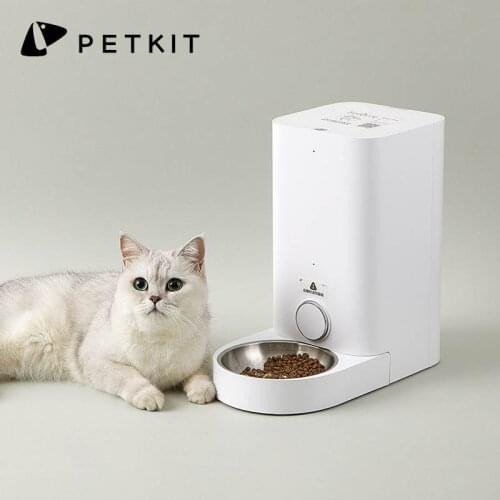 PETKIT Smart Cat Feeder Automatic Bowl Pet Cat Feeder Never Stuck Feeder Fresh Pet Food Dispenser Cibo Gatto