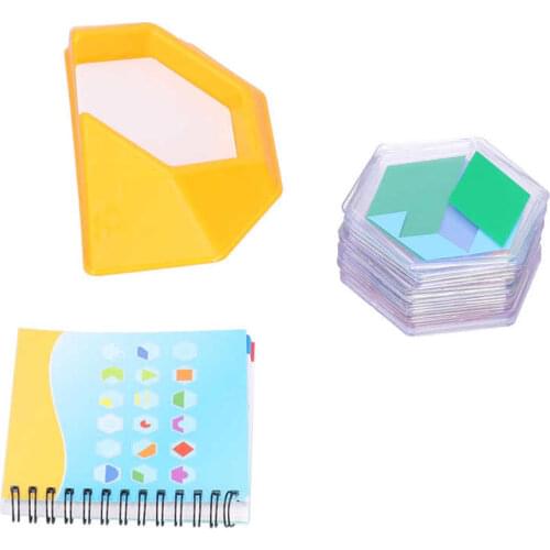Smart Puzzle Games Color Code Puzzle Games Smart Color Brain Games Building Tangram Board Puzzle Toy Color Code Puzzle Games