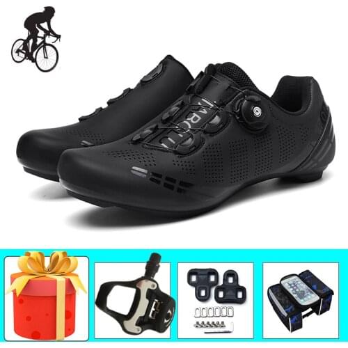 Cycling Road Bike Shoes Men Breathable Self-locking Zapatos Ciclismo Triatlon Outdoor Self-locking Women Bicycle Riding Seakers