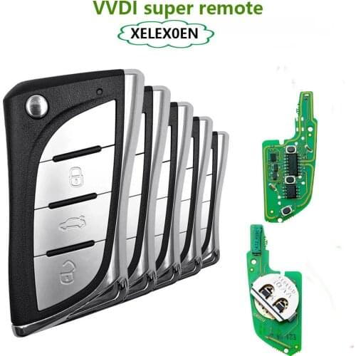 VVDI XELEX0EN XELEXOEN/XKLEX0EN Remote For-Lexus With XT27 Chip for VVDI2/VVDI MINI Key Tool Max/Plus Programmer