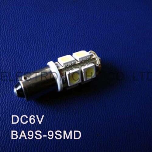 High quality DC6.3V BAX9S,BAX9S Warning Signal 6V,BA9S Indicating Lamp,BA9S Light,Pinballs BA9S LED 6.3V,free shipping 10pcs/lot