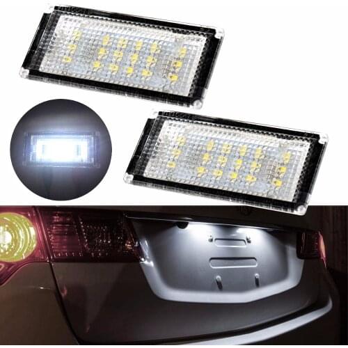 6500K License Plate Light For BMW E46 M3 Facelift 2004-2006 Lamp 3w For BMW E46 2D Facelift 2004-2006 Rear Number Part Replaces