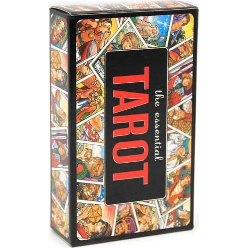 78pcs The Essential Tarot Deck Cards Game Divination The Essential Book and Card Set Unlock the Secrets of Ancient and Mystical