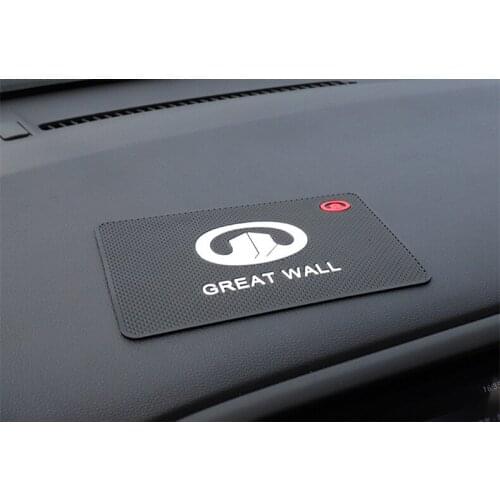 Auto Car-Styling Anti-Slip Mat Case For Great Wall Haval Hover H3 H5 H6 H7 H9 Emblem M4 Car Styling