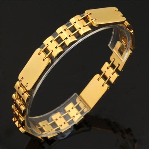 Bracelet For Men Women Fashion Vintage Charms Gold Color Bracelets Bangles Men Jewelry H5237