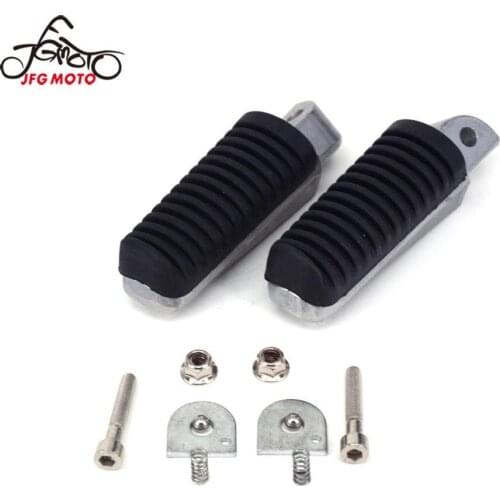 For YAMAHA FJR1300 FZ1 FZ400 FZ6 FZ6R XJR400 XJR1200 XJR1300 XJ6 XJR 400 1200 1300 Motorcycle Footrest Footpegs Foot Pegs