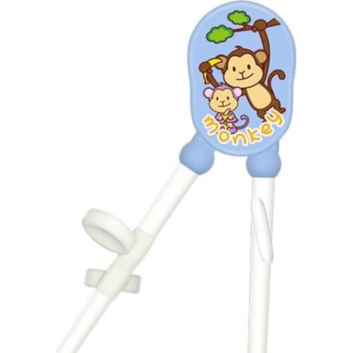 1 Pair Training Chopsticks Ergonomic Design Easy to Grip Utensils Kids Feeding Training Tableware Toddler Solid Feeding Chopstic