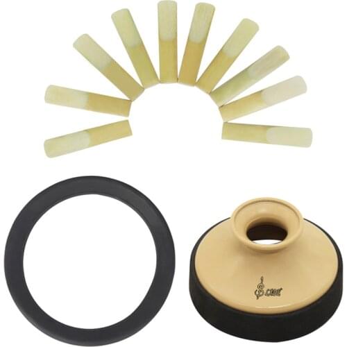 13pcs/set Alto Saxophone Muffler Ring Reed Mute Set Beginner Muffler Musical Instrument Accessories