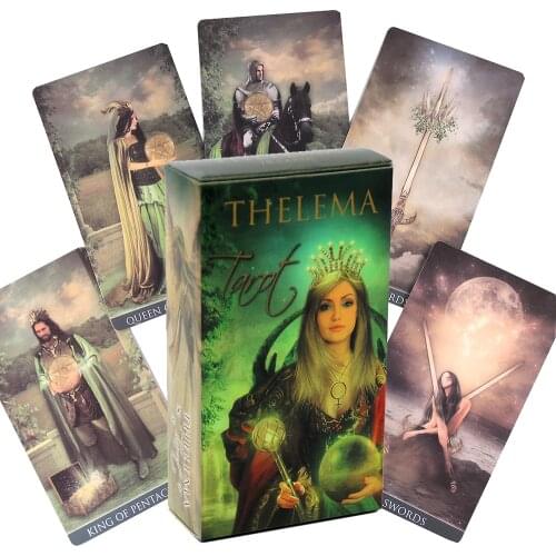 Thelema Tarot Table Card Game Sacred Destiny Super Attractor Modern Witch Wild Unknown Archetypes Rider Romantic Oracle