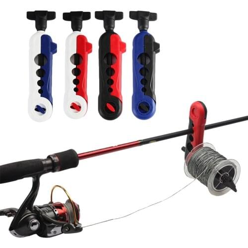 Easy Fishing Line Winder Fishing Line Spooler Reels Lightweight Mini Portable Sturdy Winding Device Detachable Fishing Accessory