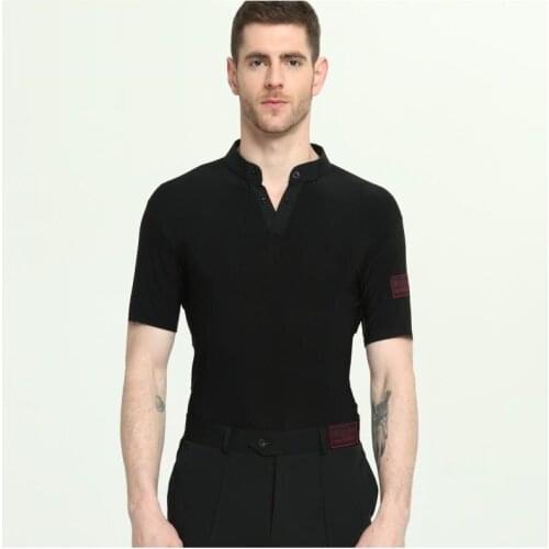 Men Ballroom Dance Tops Colors Dresses Dancing Man Latin Shirt Clothing Waltz Cha Cha/Rumba/Samba Dance Tops B-6966