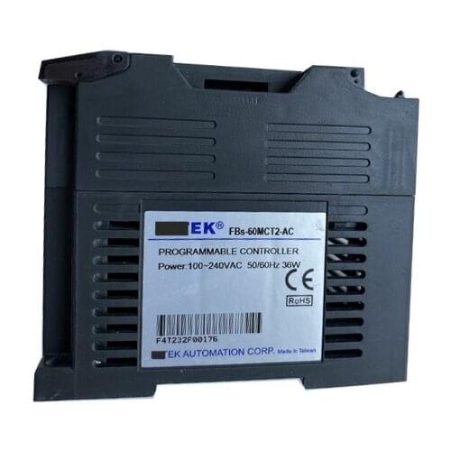 Brand New Original PLC Digital Input 36 Transistor Output 24 System Main Unit 1 COM FBS-60MCT2-AC 24VDC