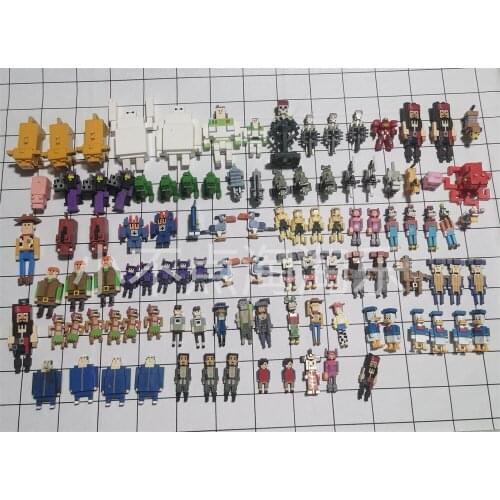 New product original multi-style cross the road every day pixel wind cartoon character animal captain pete model childrens toy