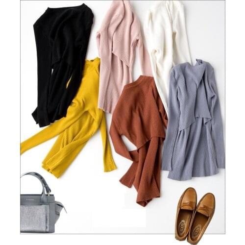 Autumn and winter new maternity clothes stretch pregnant bottoming sweater stand collar Slim breastfeeding nursing sweater