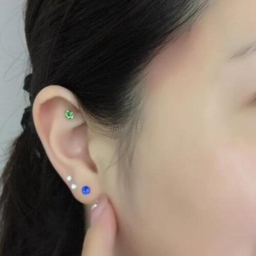 Crystal bead ear point paste hypoallergenic slimming ear paste ear bean ear protection paste beauty and health care