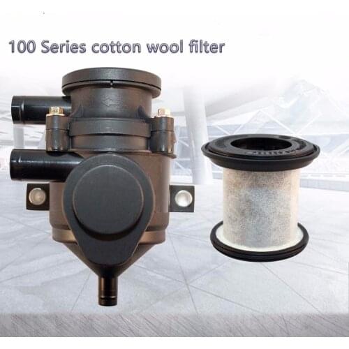 Pro 100 Provent 100 Small Oil Catch Can Cotton Crankcase For Toyota Hilux Patrol Navara