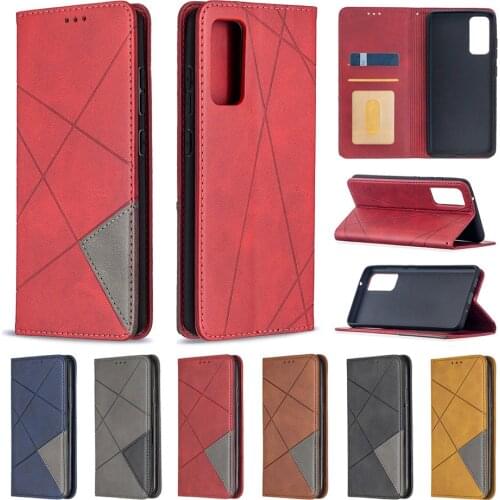 Luxury Book Case For OPPO A31 A81 A52 A72 A5 A9 2020 Find X2 Neo Lite Realme A5X C1 6 C11 Marzo Reno 3 4 Pro Magnet Lock D07H