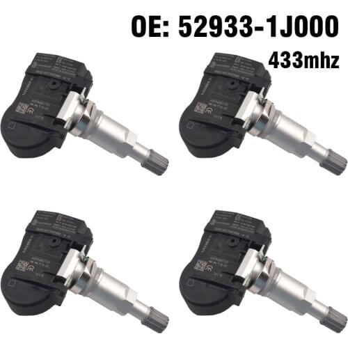 4PCS Car TPMS Tire Pressure Monitor Sensor System for Hyundai I20 2008-2014, IX20 For KIA Optima 2011-2015 , Sorento Soul Venga