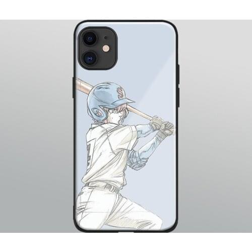 Kominato Haruichi anime glass phone case shell for iPhone 6 6s 7 8 x xr xs 11 pro max Samsung S note 8 9 10 20 Plus cover