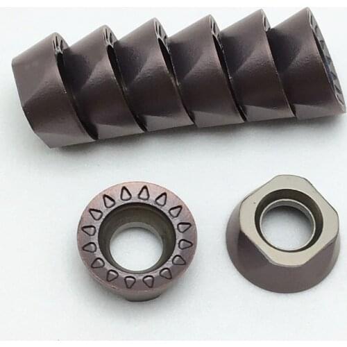 Carbide tool RPMT10T3MO E JS VP15TF internal turning R5 metal turning tool CNC cutting tool RPMT 10T3 turning insert