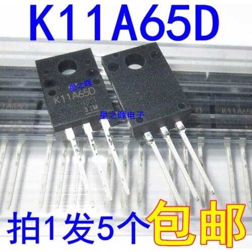 10PCS TK11A65D K11A65D TO-220F 11A 650V