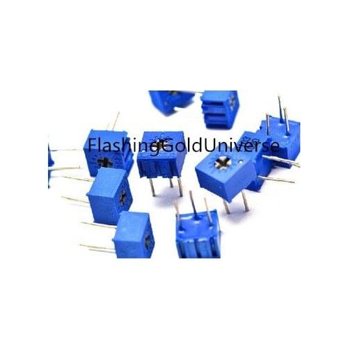 Free Shipping 100PCS Trimming Potentiometer 3362P 1K 102