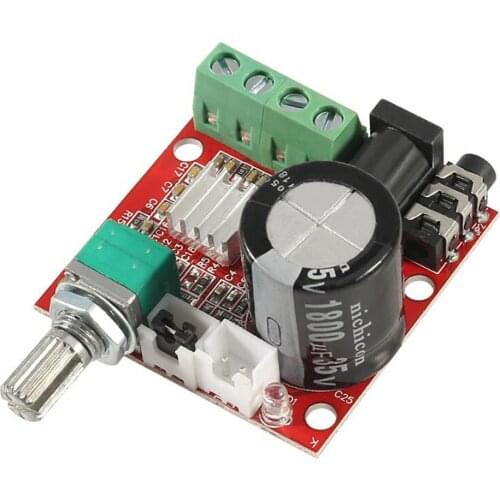 2x10W Dual-channel HIFI Fever 2.0 Digital Mini Power Amplifier Board PAM8610 for Computer Audio