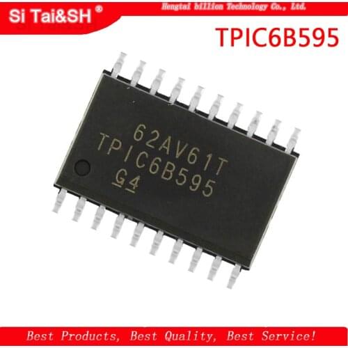 5PCS TPIC6B595DWRG4 TPIC6B595 TPIC6B595DW SOP20