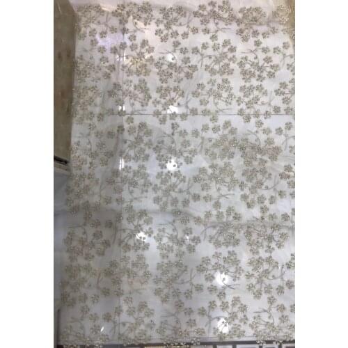 African fabric Free shipping New pattern 5yards/bag st063# st021# twig mesh lace fabric for bridal wedding dress/sawing