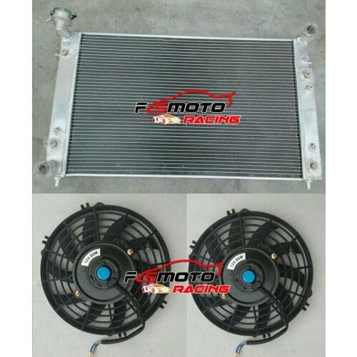 For Holden Commodore VT VU VX HSV 3.8L V6 AT/MT 2 oil cooler Aluminium Radiator & FAN