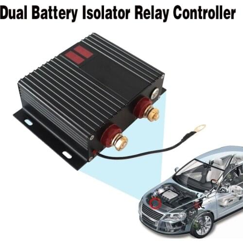 Automotive Dual Battery Isolator Relay 150A 12V 24V ON/OFF Car Power Switch Controller Universal Battery Protective Repair Tool
