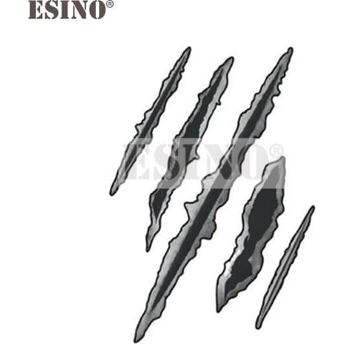 Vivid Motorcycle Scratch authentic Scars Car Styling Car-covers Decal for Tesla Ford Chevrolet Volkswagen Honda Hyundai Kia Lada