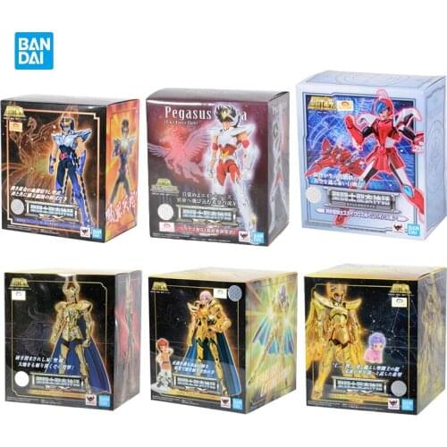 Bandai Saint cloth myth Steel Saint action figure Sky Sho mu Aries Tenma Capricornus Shura Revival anime model Collectible toy