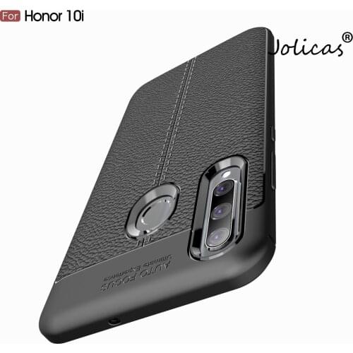 Phone Covers Lychee Pattern Shell Case For Huawei Enjoy 9S Honor 10i 20i 20 Lite P Smart 2021 Z Plus 10 2020 10S Pro 10E S bag