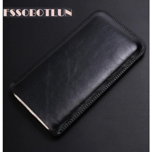 For Huawei Mate 20 X 5G Honor 9X Pro 8A 8S 20 20i 10i P30 super slim sleeve pouch Luxury microfiber Leather Cover case Phone bag