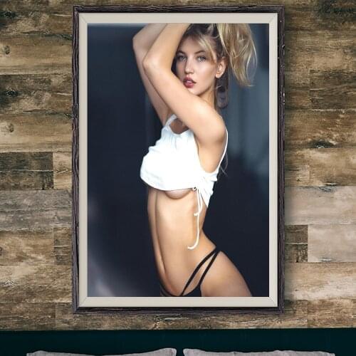 E192 Emily Grace Hime Sexy Model Movie Star Wall Silk Cloth Poster Art Home Decoration Gift