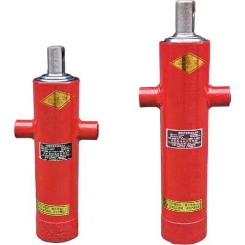 Hydraulic cylinder dump agricultural vehicle tractor modified multi-section telescopic 5 tons unidirectional hydraulic jack