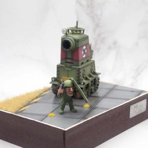 Custom-Made 1/35 Computer Game Metal Slug Tank Painted Complete Model Figure Finished Product