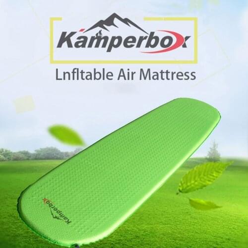 Kamperbox Inflatable Air Mattress Lightweight Camping Mattress 4 season Single Air Mat T262