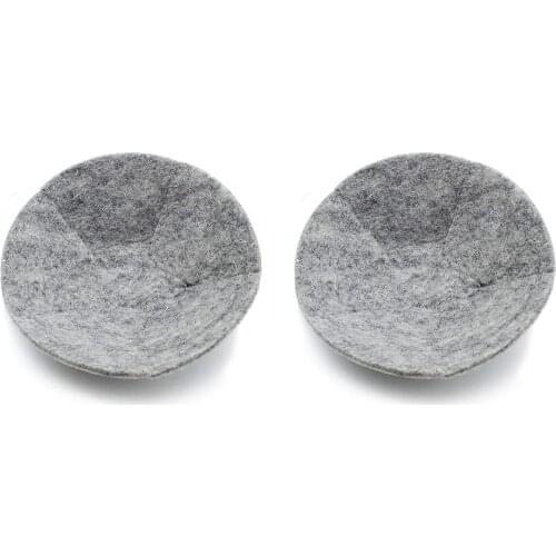 2PCS Canary Finch Bird Nesting Felt Pad Comfortable Bird Nest Cushion Sleeping Wool Felt Mat Bird Nest Accessories