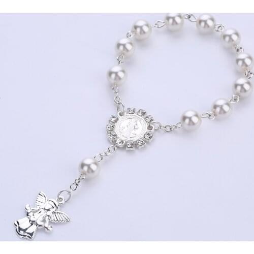 Angel Baptism Favors Colorful Communion Favors Recuerditos Para Bautizo Finger Rosaries Christening Favors Communion Favor