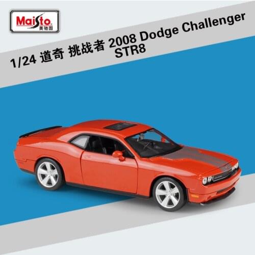 Maisto Diecast 1:24 2008 Challenger SRT8 1969 Charger R/T 1970 Challenger R/T Coupe Convertible Sport Car Alloy Model Car