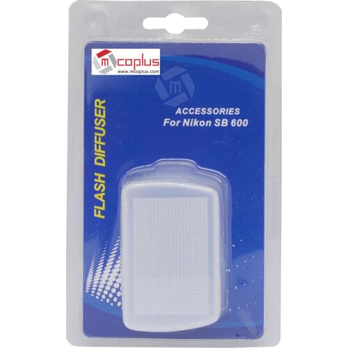 Mcoplus Soft Box Flash Diffuser Photography Speedlight Softbox for Nikon Speedlite SB-600 SB600