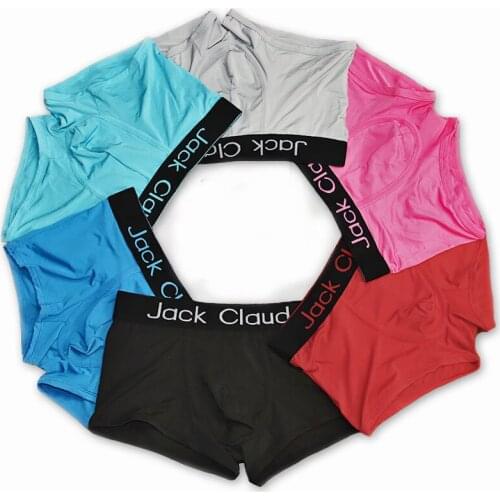 Jack Claude Sexy Boxer Men Boxershorts Men Underwear Men Boxer Homme Underpants Boxer Shorts Modal Male Panties Men Bokserki