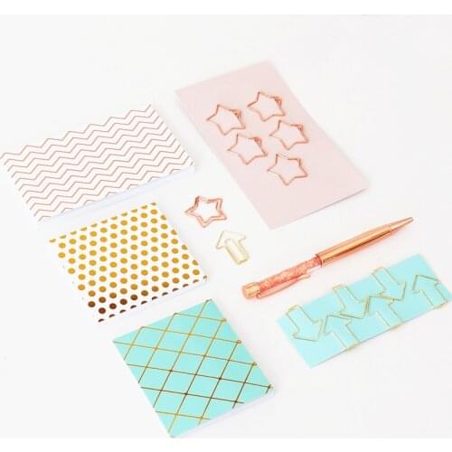 TUTU 1pc rose gold Study&Work Plan Kraft Paper Memo Pad Kawaii Stationery Office Accessory School Supplies 50 sheets H0342