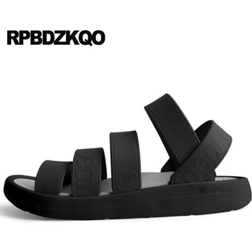 Shoes rubber slides men gladiator sandals summer native strap black slippers designer fashion green open toe waterproof outdoor