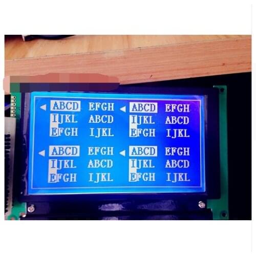 For 1pcs LMG7412PLFF LMG7410PLFC Lcd Display Compatible LCD Module Replacement Blue White New